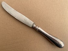 TAFELMESSER - J. A. HENCKELS SOLINGEN ( INOX ) - VERSILBERT - 21 - 23,5cm - 103g