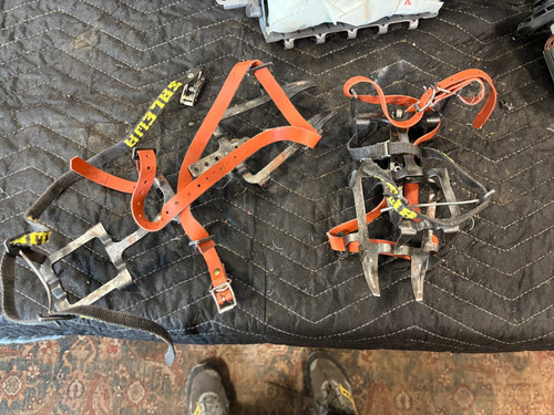 Salewa ice climbing - climbing, crampons