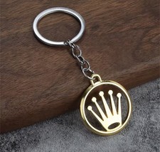 Rolex Edelstahl Schlüsselanhänger Anhänger in Silber keyring keychain key holder