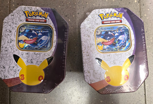 Pokémon tcg blechdose - 2x,