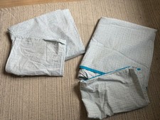 2 Ikea Bettwäsche Sets Kinder Jeweils Kissen- und Deckenbezug Blau Kariert