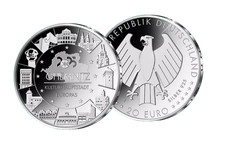 20-Euro-Silbermünze "Chemnitz – Kulturhauptstadt Europas" Deutschland