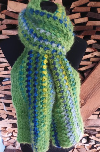 Flauschiger alpaca schal - ,