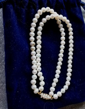 Zuchtperlen Armband mit 585