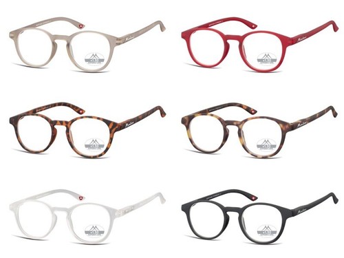 Lesebrille schwarz braun - schwarz, rot