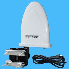 OPTICUM HD750 DVB-T2 Aussenantenne Passiv Full HD TV Antennen Außen Mobil Campin