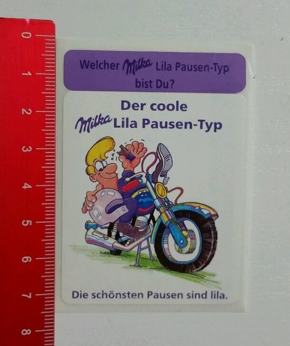 Aufkleber sticker milka lila - aufkleber/sticker:,