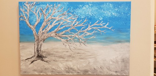 Acryl gemälde plastische - acryl,