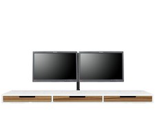 Dual Set - 2x Lenovo 22" HD 1050p TN LCD Monitore - DISPLAY VGA DVI Ports