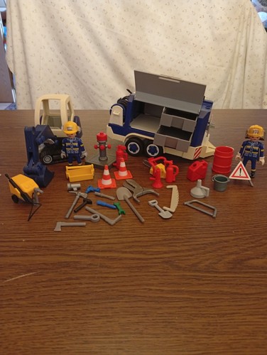Playmobil thw minibagger - minibagger, &