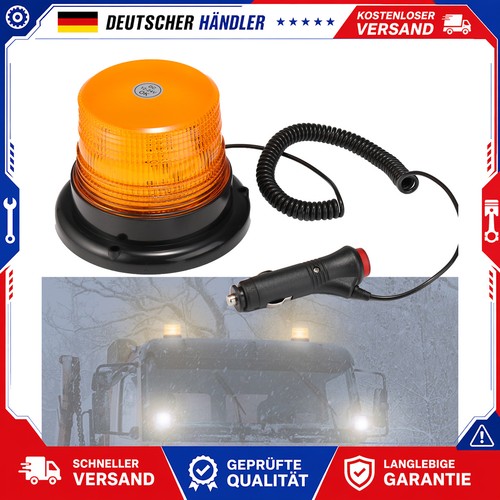 Gelbe led rundumleuchte mit - led,