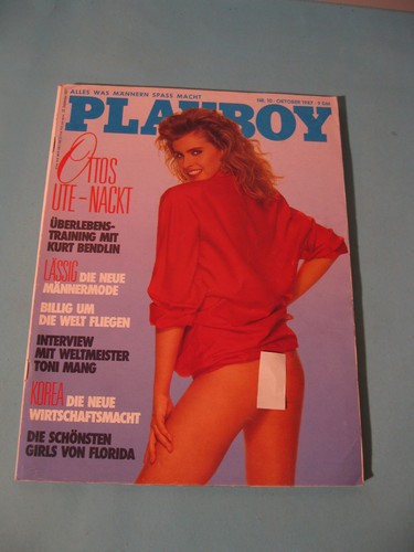 Playboy magazin von 1987 - magazin, 10-1987