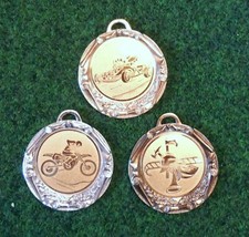 1 große Medaille verschiedene