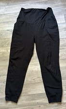 Schwarze Umstands-Sporthose in Gr. M