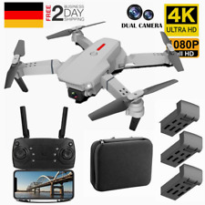 WiFi FPV Drohne Mit 4K-HD GPS Kamera Selfie RC Quadrocopter Drone Mit 3 Akkus DE