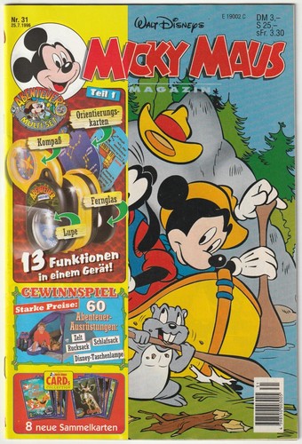 Micky maus 31 1996 ohne - #31/1996,