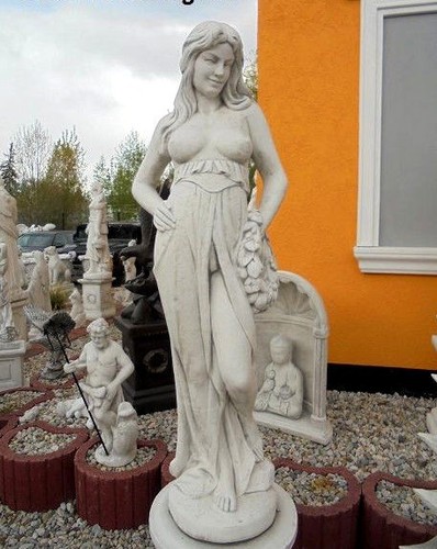 Steinfigur frau mit - steinfigur,