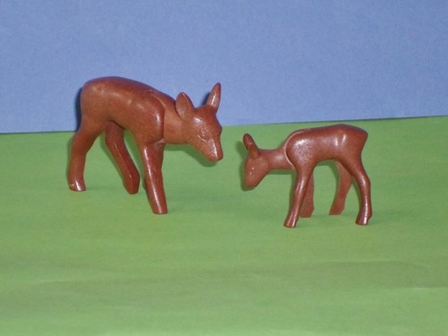 Rehe zoo tierpark - zu,