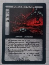 Perimeter Alarm * Battletech CCG