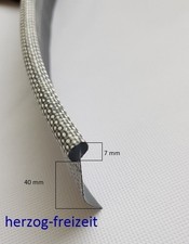 Keder 7 mm mit Fahne 40 mm