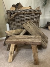 Altholz kleiner Melkhocker