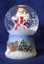 Schüttelkugel - 6cm - Nostalgie - Schneekugel - Weihnachtsdeko