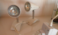 2 Ikea halogen Wandlampen, ich schätze aus den 80er Jahren Typ V9415