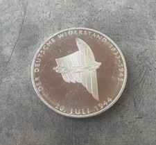 10 Deutsche Mark Silbermünze Gedenkmünze „Der Deutsche Widerstand“ 20. Juli 1944