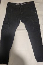 Alpha Industries - Army Black - Cargo Hose Gr. M