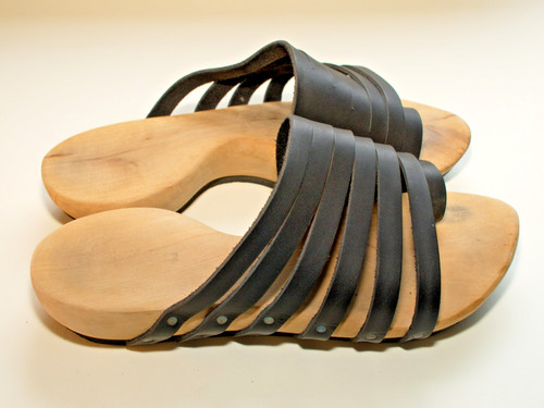 Trippen damen holz sandalette - trippen,