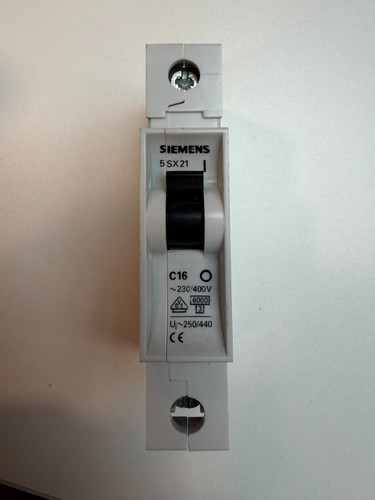 Siemens mcb 5sx21 - siemens, c
