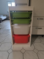 IKEA Trofast Regal mit Boxen weiß