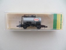 Minitrix Spur N 13551 00 Kesselwagen Esso OVP  Silber