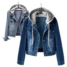 Lässige Damen Jeansjacke mit