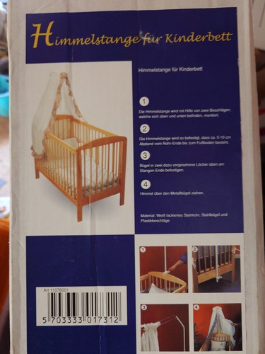 Himmelstange für babybett - himmelstange,