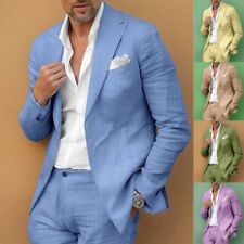 Herren Casual Leinenmischung