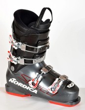Nordica SPEEDMACHINE J4 Schwarz / Grau - Gebrauchte Junior Skischuhe