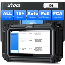 USED XTOOL D6 OBD2-Scanner All-System-Diagnosetool Code-Lesegerät FCA CAN FD