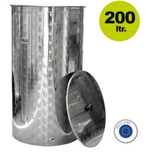 Edelstahlbehälter 200 Liter