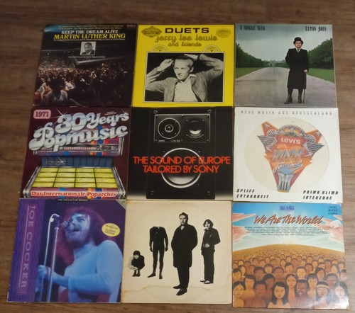 Vinyl schallplatte sammlung - lp,