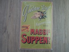 BLECHSCHILD-MAGGI-MAGGI'S