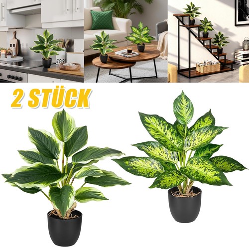 2er set kunstpflanze 41cm - set,
