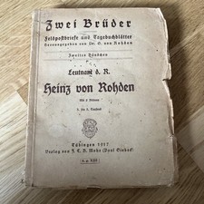 Zwei brüder feldpostbriefe - zwei,