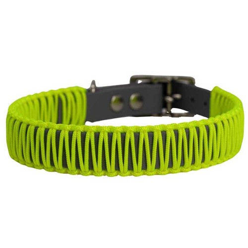 Biothane paracord halsband - biothane/paracord,