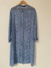 Zara Kleid mittelblau