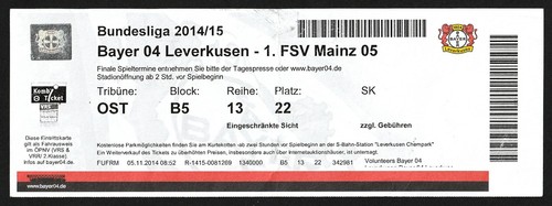 Ticket 2014 bayer - |,