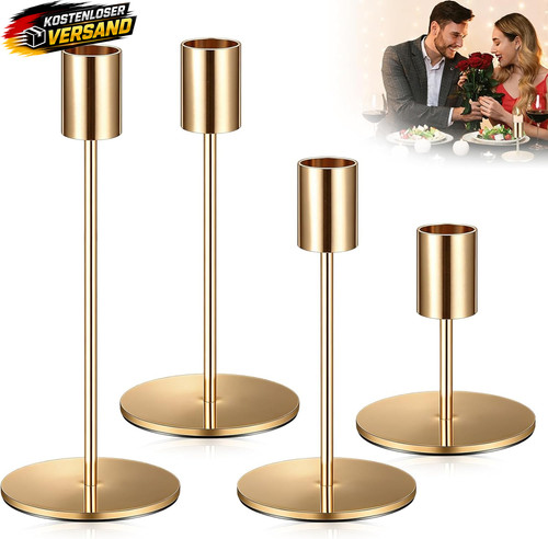 Kerzenhalter set gold für - kerzenhalter,