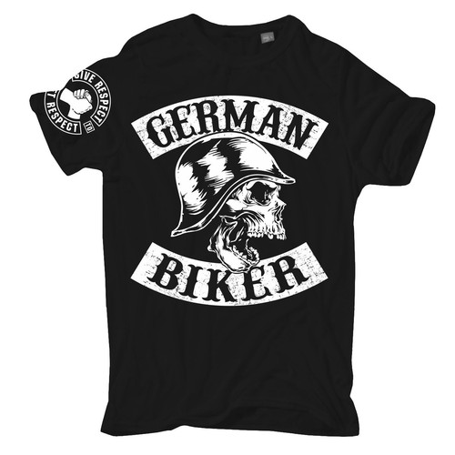 Herren shirt german biker - biker, mc