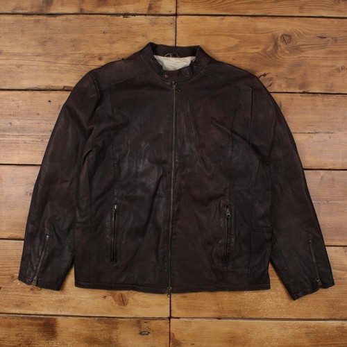 Vintage ledermantel 90er - ledermantel, l