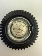 Vredestein Reifen-Uhr – Mentor Swiss Made – 17 Jewels – Vintage 1960er Werbeuhr